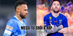 messi từ chối ả rập