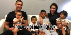 ronaldo có bao nhiêu con