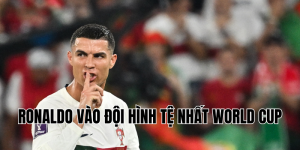 ronaldo vào đội hình tệ nhất world cup